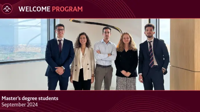 Cuatrecasas concludes latest edition of Welcome Program for interns